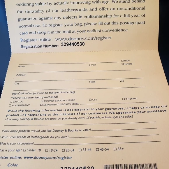 Dooney & Bourke  Brown Toronto Messenger bag. NWT - Picture 16 of 16